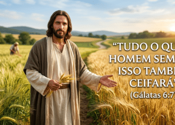 Jesus alertou: "Tudo o que o homem semear, isso também ceifará" a lei da colheita que ninguém escapa, segundo a Bíblia