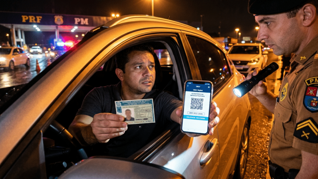 Multa certa para motoristas desatentos que não estiverem com esses dois documentos exigidos por lei em 2026