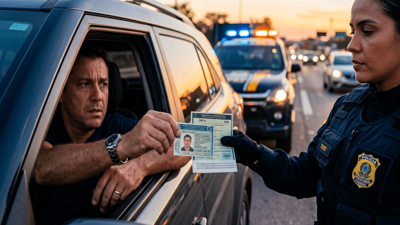 Multa garantida para motoristas desatentos que não estiverem com esses dois documentos exigidos por lei em 2026