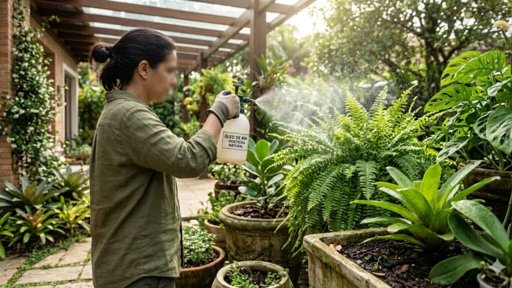 plantas do jardim