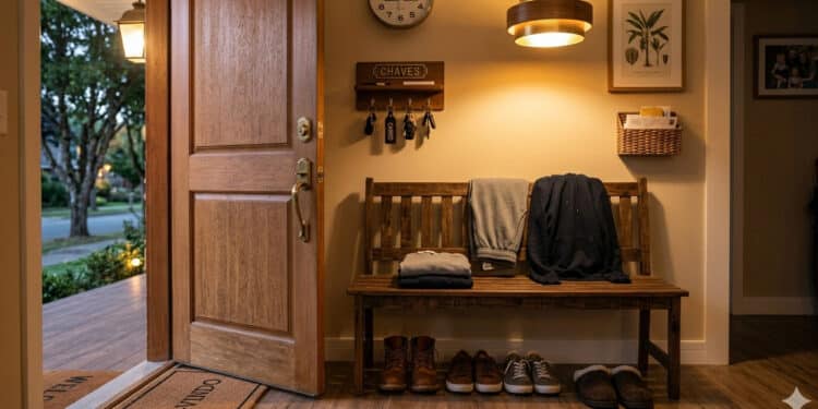 O ritual da “porta de entrada”: sua casa não é extensão do escritório, o exercício de 2 minutos que reseta o seu cérebro ao chegar
