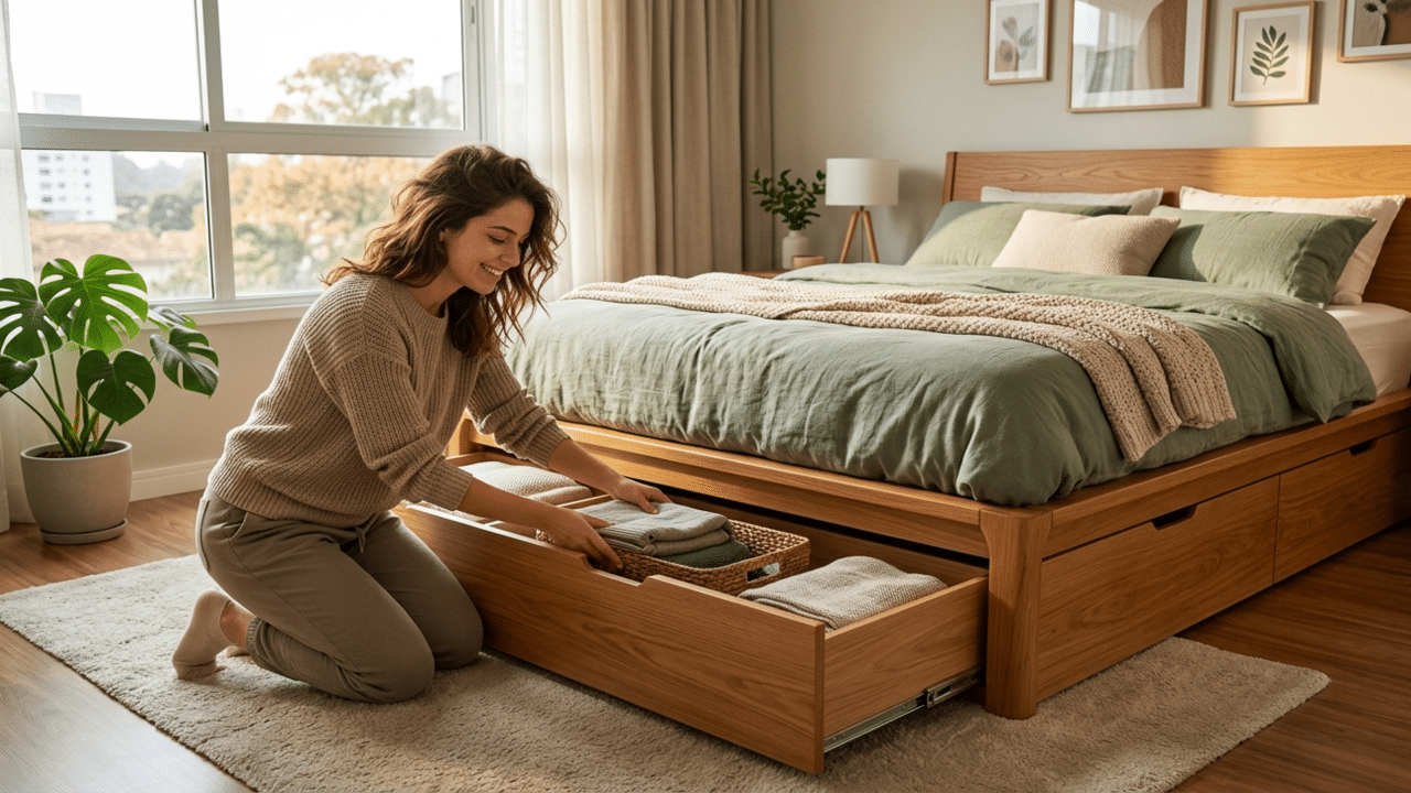 Adeus cama box padrão: a nova tendência mais bonita e prática para quartos em 2026