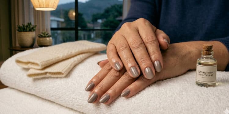 Esmalte “cara de rica”: as cores neutras que rejuvenescem as mãos aos 40+