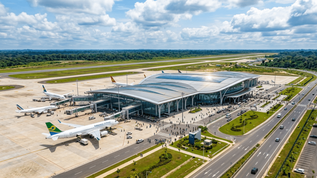 Novo mega aeroporto será construído com investimento de R$ 1,8 bilhão e promete transformar a região com megaestrutura que ocupará mais de 3.000 hectares