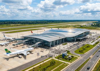 Novo aeroporto construído com investimento de R$ 1,8 bilhão promete transformar a região com megaestrutura com mais de 3.000 hectares