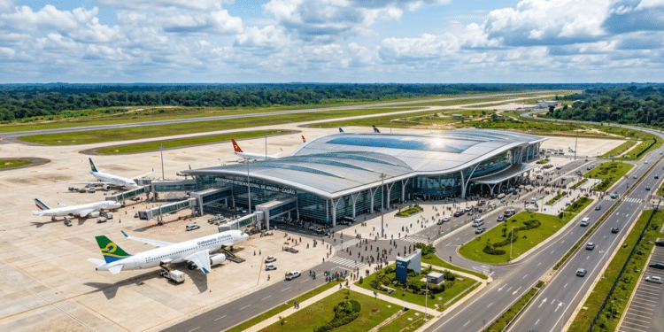 Novo aeroporto construído com investimento de R$ 1,8 bilhão promete transformar a região com megaestrutura com mais de 3.000 hectares