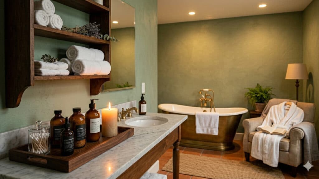 Efeito Spa no Banheiro