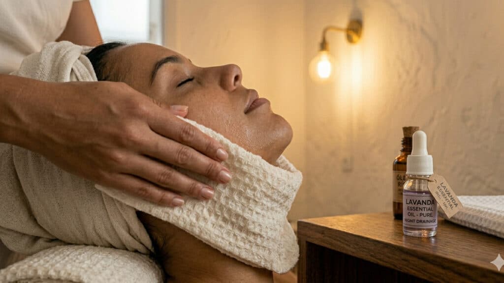massagem facial