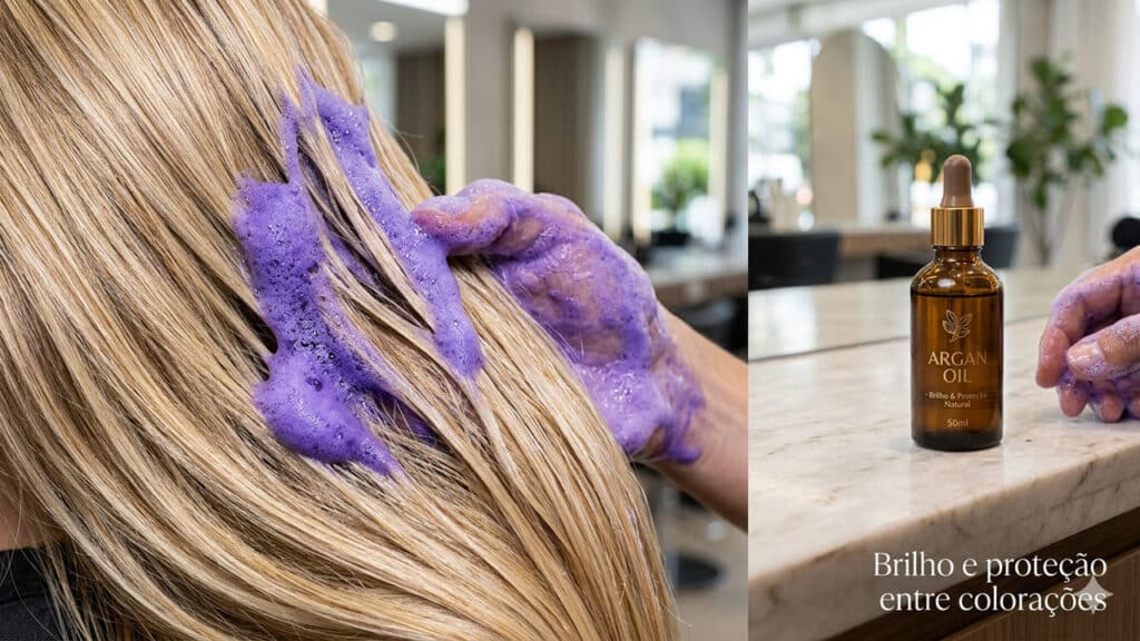 shampoo para cabelos loiros