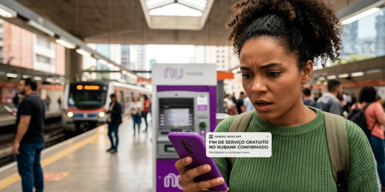 Nubank anuncia e confirma o fim de serviço gratuito no Brasil