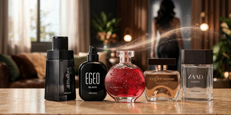 5 perfumes do Boticário que deixam rastro marcante
