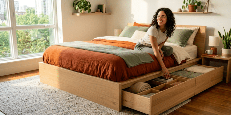 Adeus cama box padrão: a nova tendência mais bonita e prática para quartos em 2026