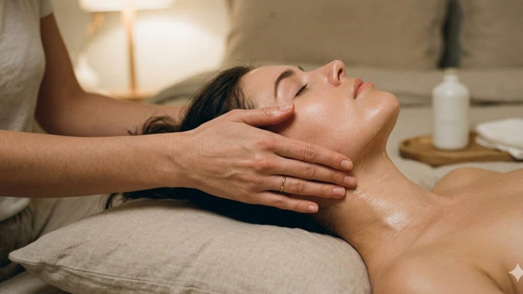 Ice facial