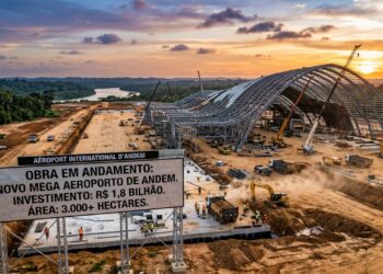 Novo mega aeroporto será construído com investimento de R$ 1,8 bilhão e promete transformar a região com megaestrutura que ocupará mais de 3.000 hectares