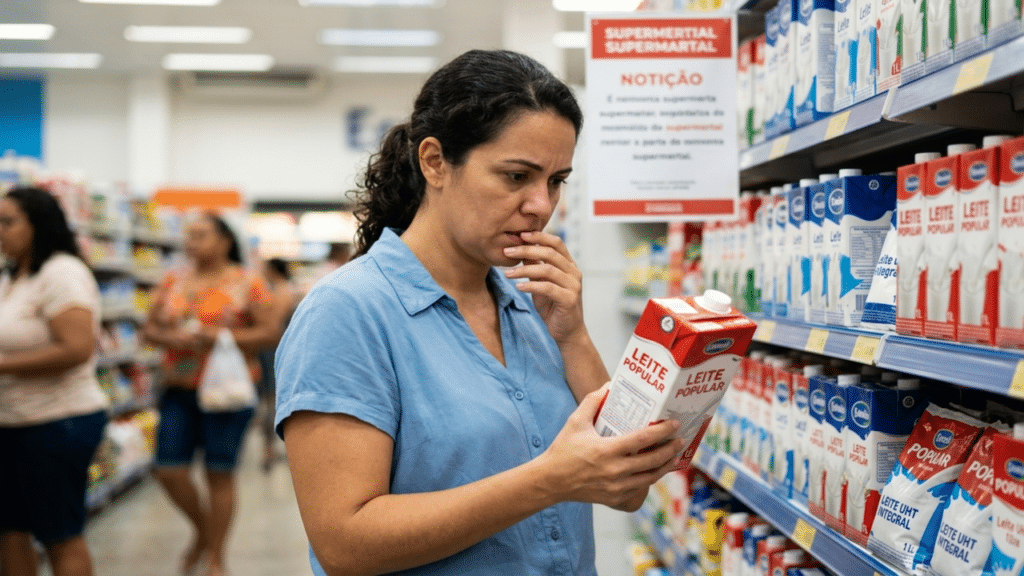 Anvisa proíbe venda de leite de marca popular após identificar fraude e emite alerta preocupante aos consumidores