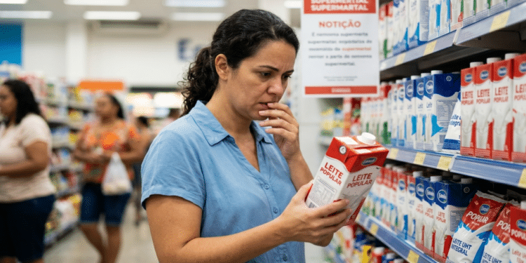Anvisa proíbe venda de leite de marca popular após identificar fraude e emite alerta preocupante aos consumidores