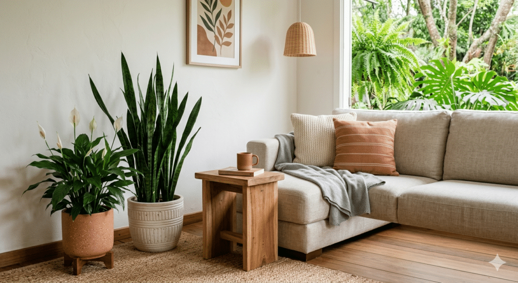 plantas de sombra interior