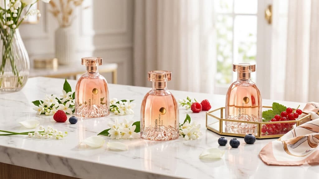 perfumes florais do Boticário