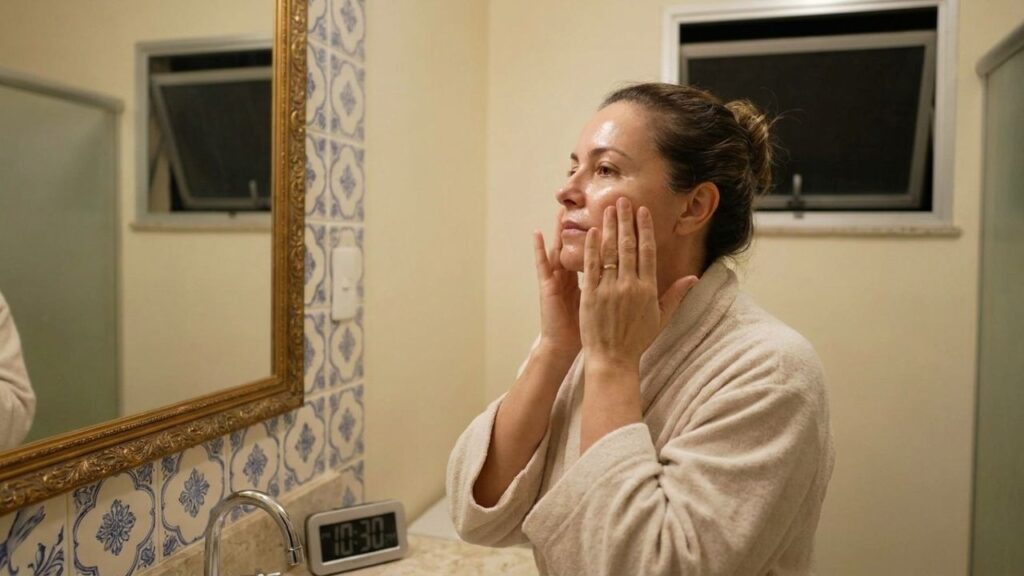 Rosto inchado ao acordar nunca mais: rotina de 5 minutos antes de dormir promete reduzir inchaço