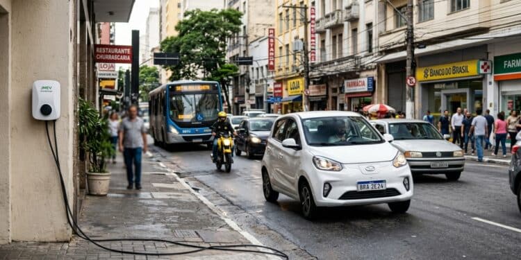 Carro elétrico chinês de R$ 70 mil chega ao Brasil e chama atenção pelo preço baixo