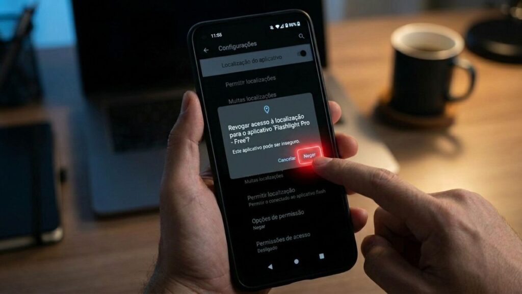 O que significa o ponto azul ou verde no celular Android e por que você deve prestar atenção