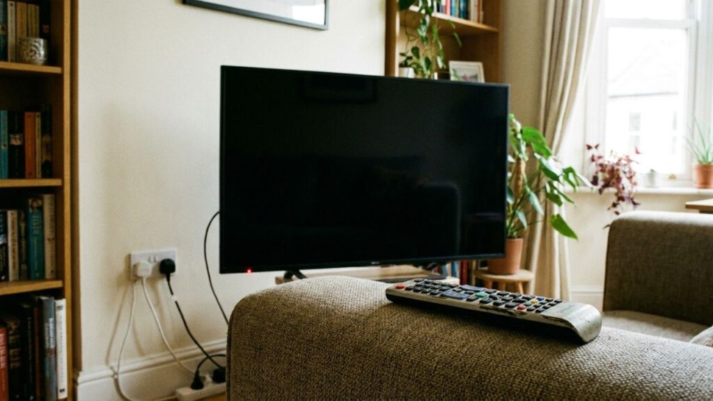 O que acontece com a smart TV depois que você aperta o botão de desligar