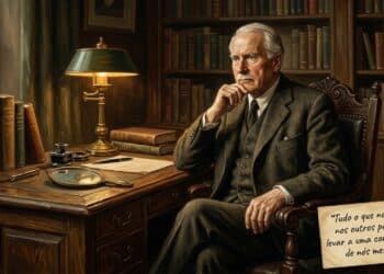 Frase para refletir de Carl Jung: “Tudo o que nos irrita nos outros pode nos levar a uma compreensão de nós mesmos”