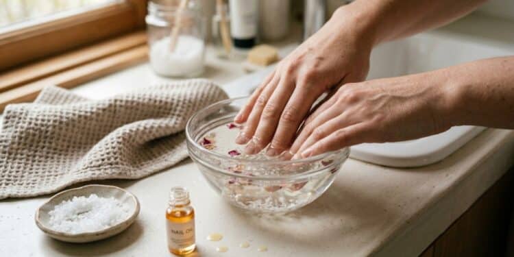 Solução caseira com sal: como fortalecer as unhas e acelerar o crescimento de forma natural