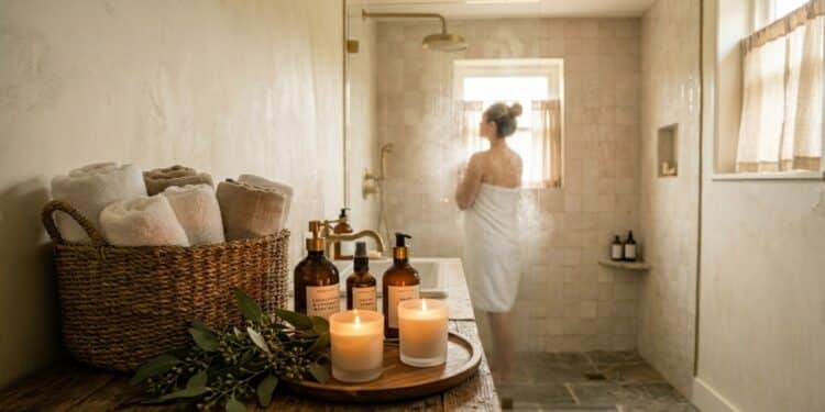 O Efeito Spa no Banheiro: 3 objetos que você já tem e transformam o banho em um ritual de hotel