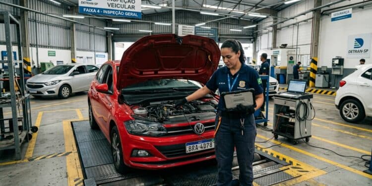 Nova regra de vistoria para carros com mais de 5 anos pode gerar multa