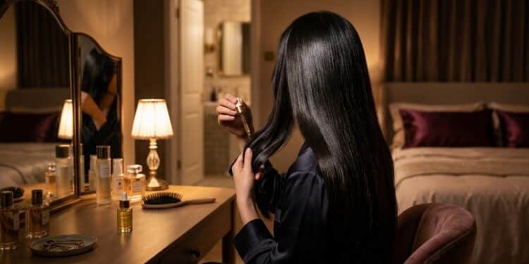 O "efeito Cinderela" noturno: 3 ingredientes de cozinha que salvam o cabelo opaco enquanto você dorme