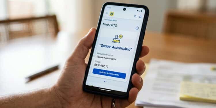 Trabalhador que antecipa Saque-Aniversário fica com saldo do FGTS bloqueado mesmo após demissão sem justa causa