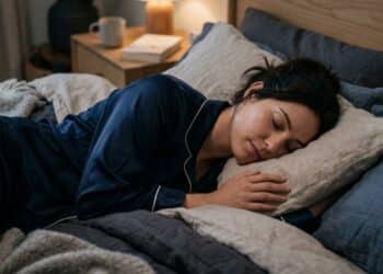 O Truque do Pijama: Como o tecido da roupa de dormir pode rejuvenescer seu colo