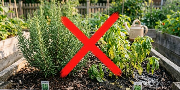 Alecrim no jardim: por que você nunca deve plantar perto do manjericão