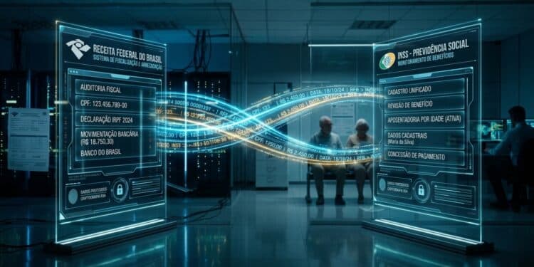 INSS vai cruzar dados com a Receita Federal em 2026 e aposentados que recebem Pix de filhos podem ser convocados
