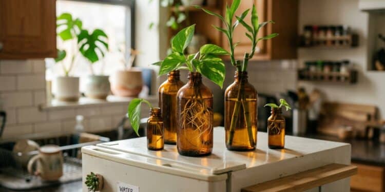 “Planta de Geladeira”? o truque do galho na água que sobrevive até nos cantos mais escuros da casa