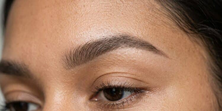 Técnica de preenchimento suave para definição natural e harmonização das sobrancelhas