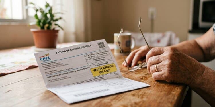 Novas regras garantem conta de luz zerada para idosos em 2026