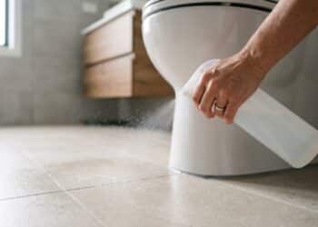 Borrifar vinagre ao redor do vaso sanitário: por que é recomendado e para que serve
