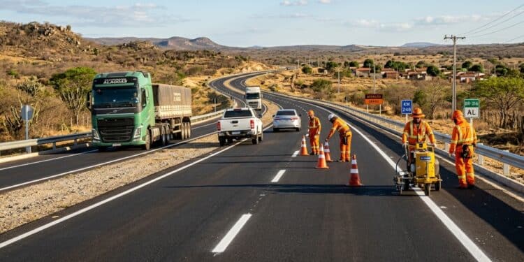 DNIT entrega revitalização de trecho da BR-316 em Canapi com investimento de mais de R$ 40 milhões
