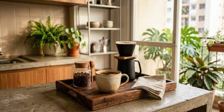 Como criar um cantinho do café em casa com mais praticidade e menos bagunça