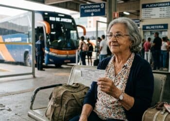 Idosos acima de 60 anos têm direito a viajar de graça pelo país e benefício inclui regras que muita gente desconhece