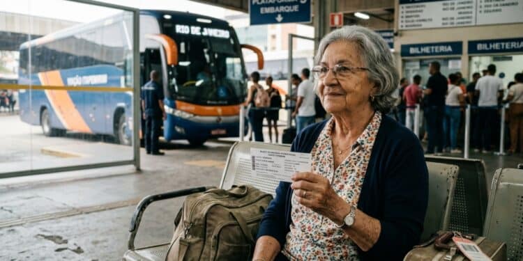 Idosos acima de 60 anos têm direito a viajar de graça pelo país e benefício inclui regras que muita gente desconhece