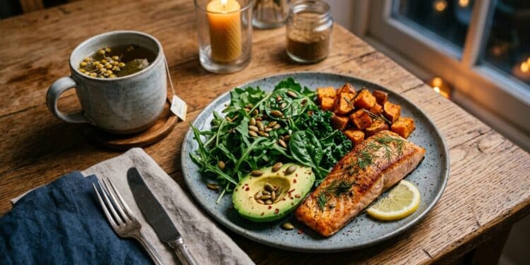 Jantar anti-cortisol ajuda a reduzir o estresse e melhorar o sono com alimentos certos