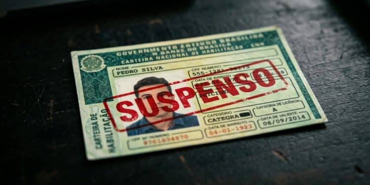 Nova lei propõe multa de R$ 2.934,70 e suspensão da CNH por até dois anos