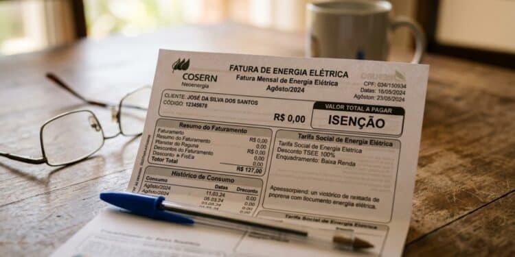 Nova lei dá isenção de até 100% na conta de luz para famílias que consomem até 80 kWh por mês 