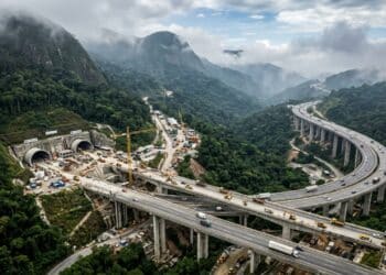 Megaobra com túnel de mais de 6 km promete conectar o interior paulista ao litoral pela Serra do Mar