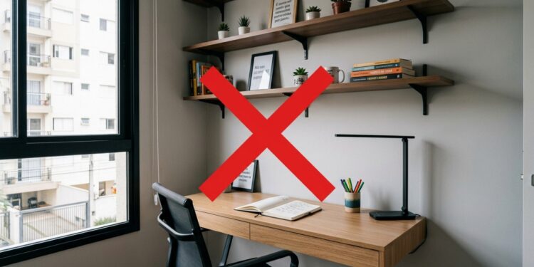 Fim das prateleiras caras: o suporte de R$ 20 que está ajudando a transformar qualquer parede em home office