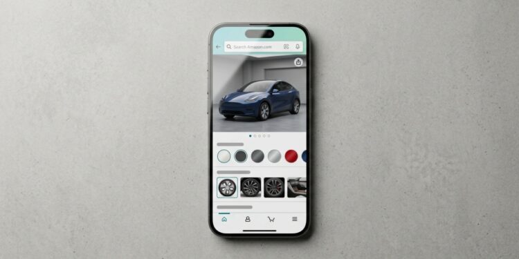 Amazon pode liberar nova função no app que permite comprar até carro zero
