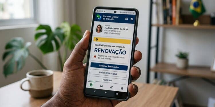 Nova regra da CNH afetará motoristas acima de 50 anos na renovação do documento